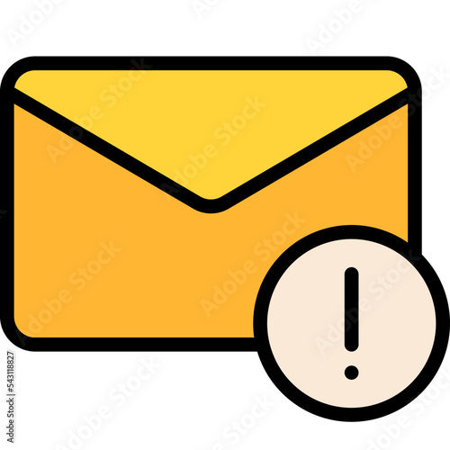 spam email communication management icon