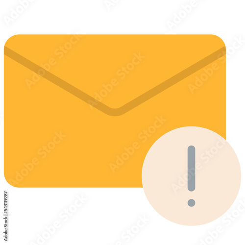 spam email communication management icon