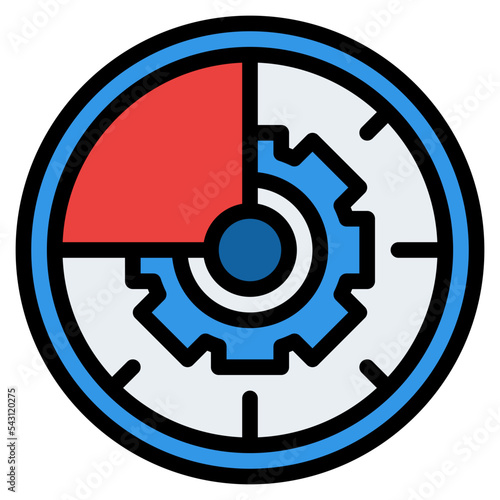time management design thinking practical process knowledge icon