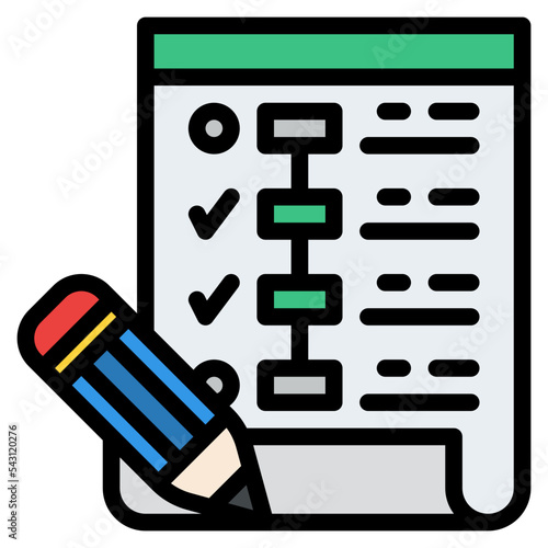 to do list design thinking practical process knowledge icon