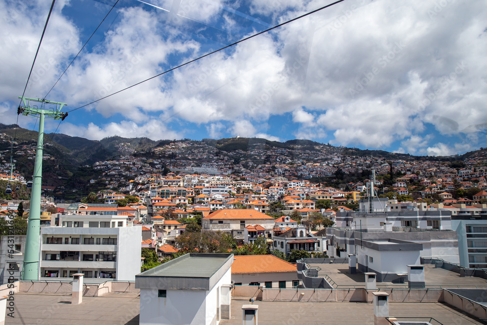 Funchal capital city on Madeira island Funchal capital city on Madeira island