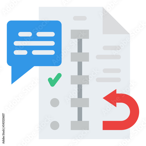 follow up design thinking practical process knowledge icon