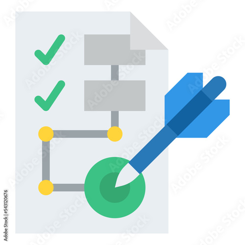 planning design thinking practical process knowledge icon