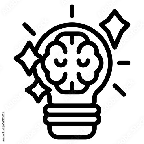idea design thinking practical process knowledge icon