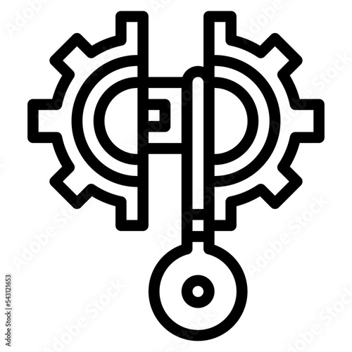 key design thinking practical process knowledge icon