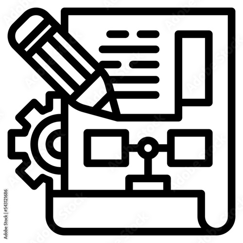 project design thinking practical process knowledge icon