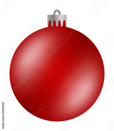 rote Christbaumkugel