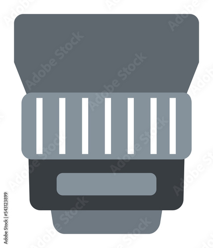 Camera lens icon, Fixed lens.