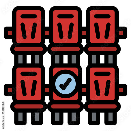 seat movie cinema entertain free time icon