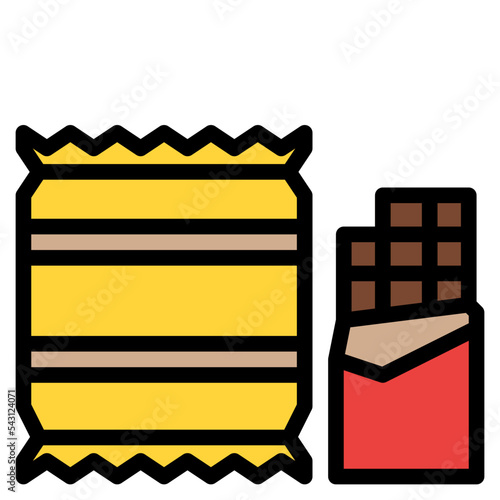 snacks movie cinema entertain free time icon