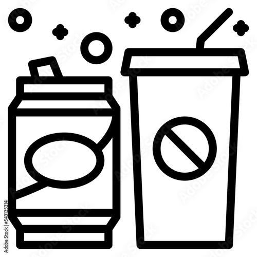 drink movie cinema entertain free time icon