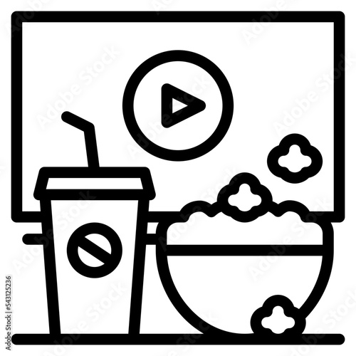 home tv movie  cinema entertain free time icon