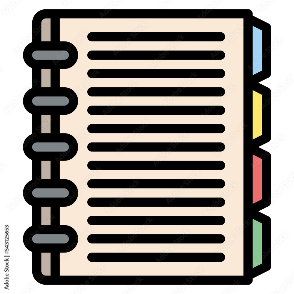 notebook document icon