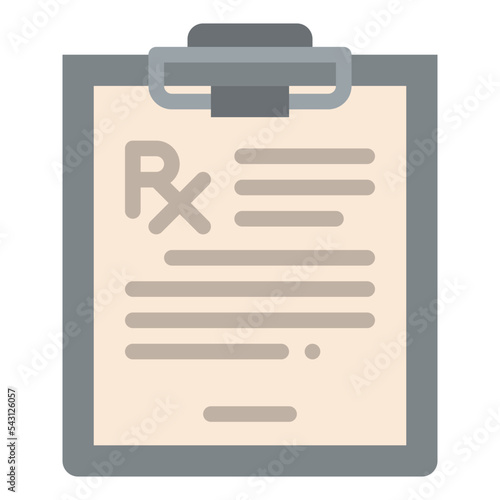 prescription document icon