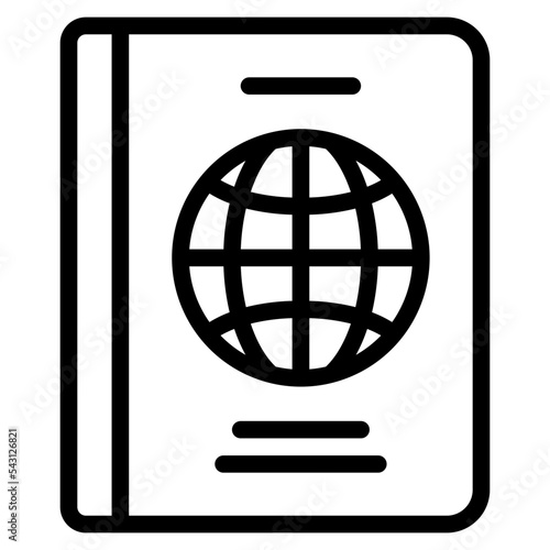 passport document icon