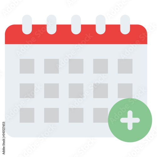 add date time schedule icon