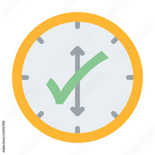 right date time schedule icon