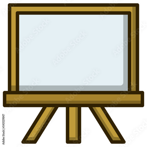board school illustration