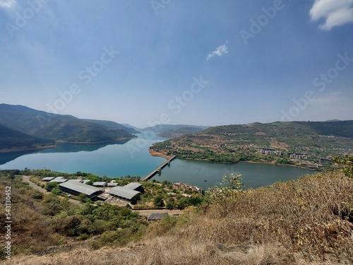 Canvas Print Lavasa City near Pune