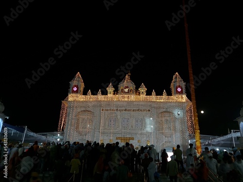 Takhat Sachkhand Shri Hazur Abchalnagar Sahib is the main Gurudwara of Nanded  photo