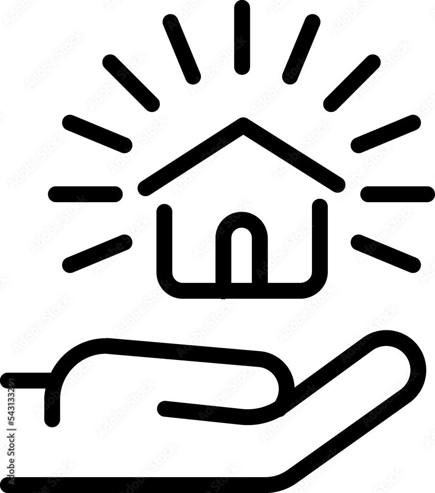 Realtor, house for sale line icon Realtor, house for sale line icon