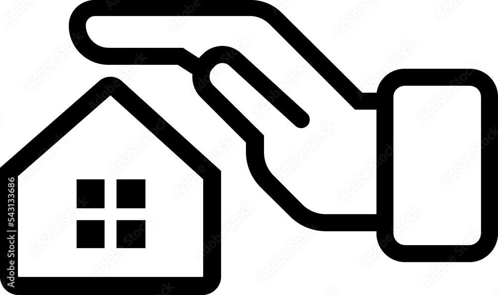 Realtor, house for sale line icon Realtor, house for sale line icon