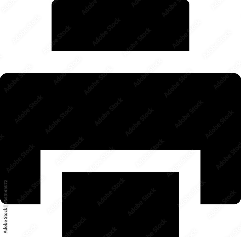 Printer glyph icon Printer glyph icon