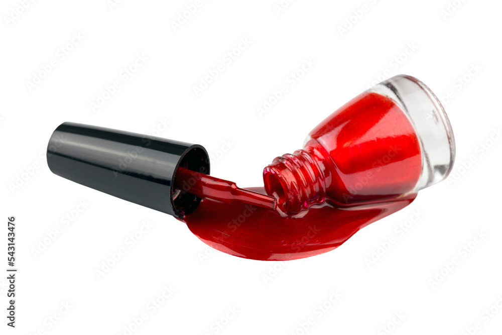 nail polish, a jar of polish in a puddle of polish,
close-up nail polish, a jar of polish in a puddle of polish,
close-up