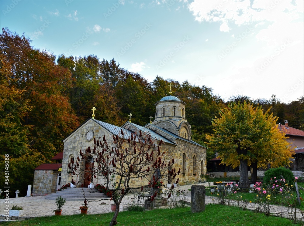 Pravoslavni Manastir Tresije,Srbija Stock Photo Adobe Stock