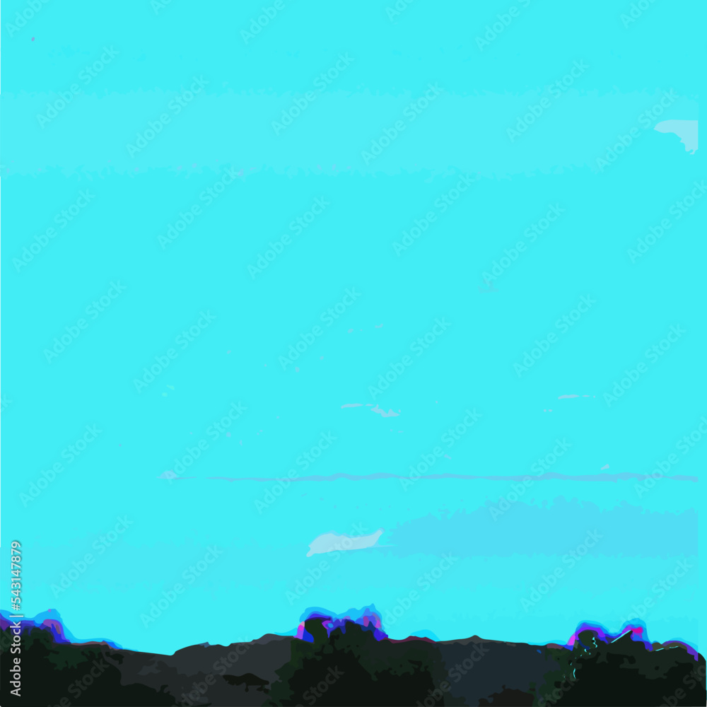 Synthwave Sky Background Illustration Vector Eps 10. Synthwave Background Design