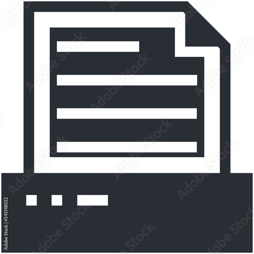 Typewriter Vector Icon