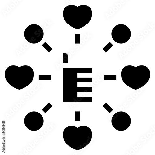 favourite glyph icon style