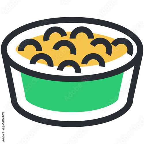 Food Bowl Vector Icon