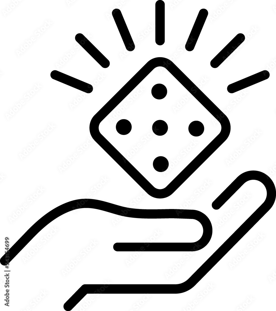 Dice; game; play icon Dice; game; play icon