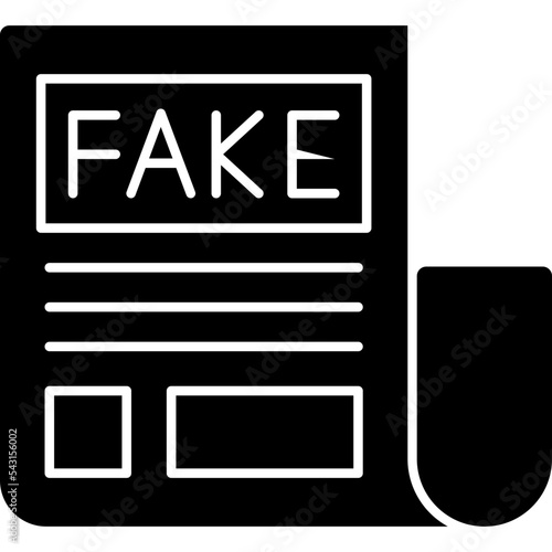 Fake News Icon