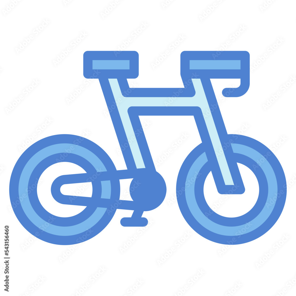 bicycle two tone icon style bicycle two tone icon style