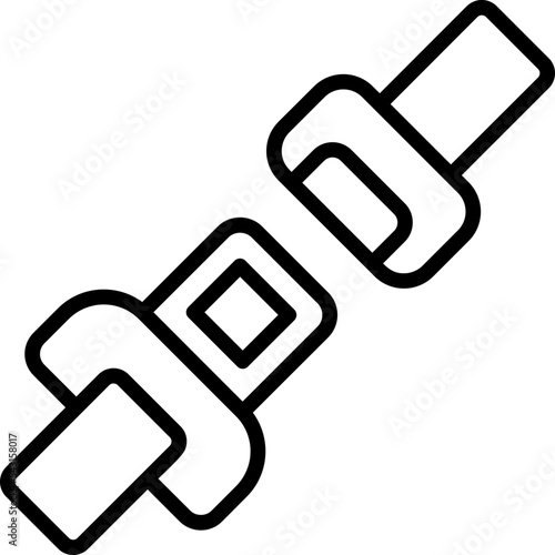 Seat Belt Icon