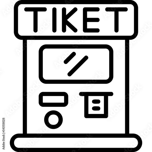 Ticket Machine Icon