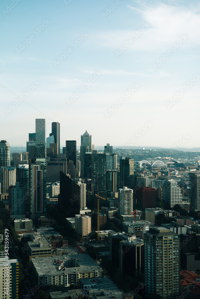 Fototapeta premium Seattle Skyline