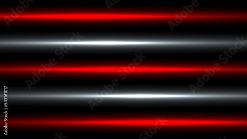 3d Rendering. Abstract red and black light pattern with the gradient. Background black dark modern.