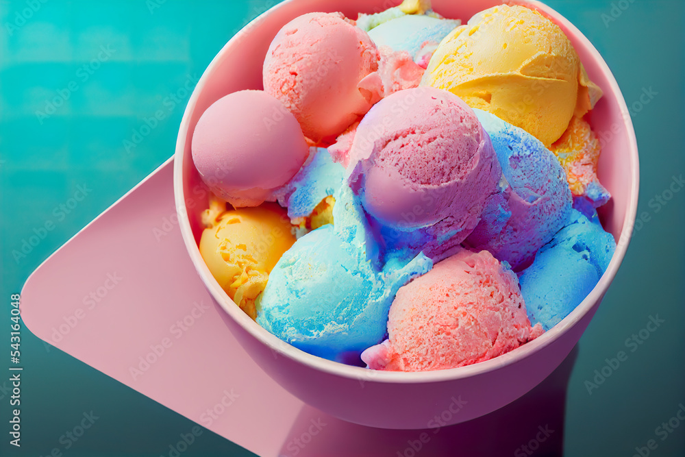 Delicious Christmas ice cream in assortment in various colors. Sweet holiday candies. Colorful Sweets on an abstract background Delicious Christmas ice cream in assortment in various colors. Sweet holiday candies. Colorful Sweets on an abstract background