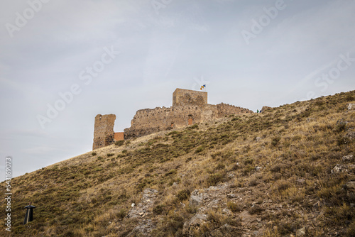 Trasmoz castle in Zaragoza, province of Aragon in Spain photo