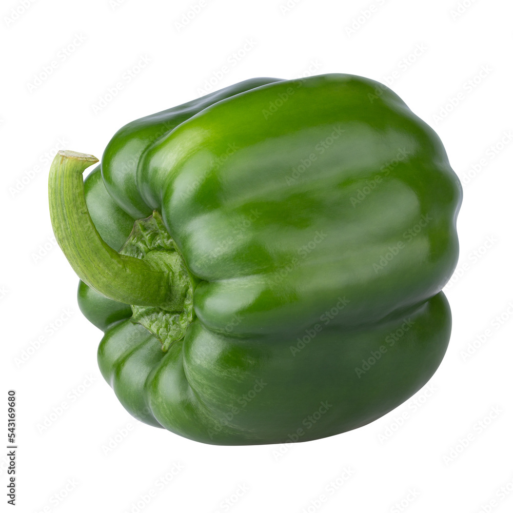 Yellow Bell Pepper isolated on a transparent background Yellow Bell Pepper isolated on a transparent background