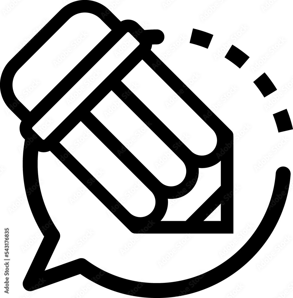 pencil line icon pencil line icon