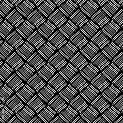 透明チューブで網代模様、あじろ模様のパターン、あじろ編みの様なパターン、透明なガラス管のようなテクスチャ、ガラス管のような質感、ガラスの様な質感、金属の様な質感