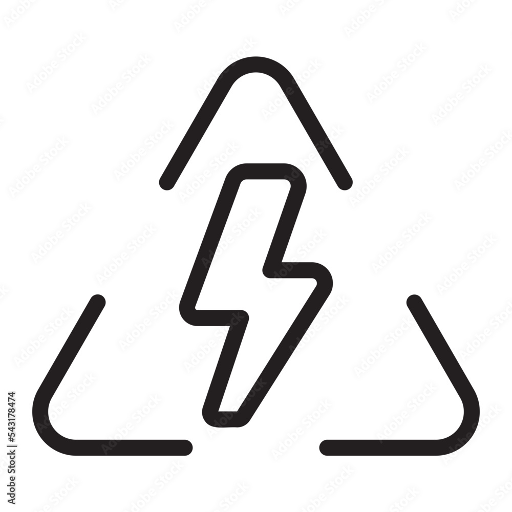 battery line icon battery line icon