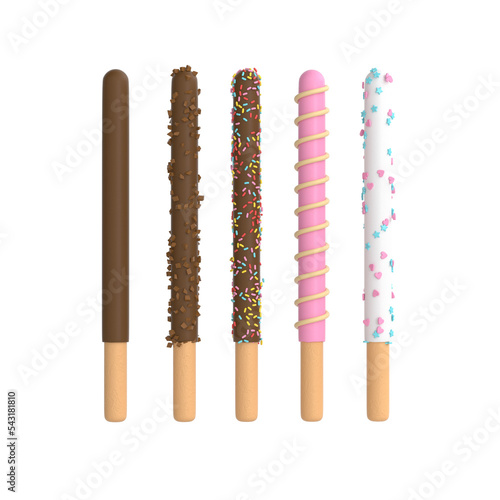 pepero day pocky dipped pretzels snack photo