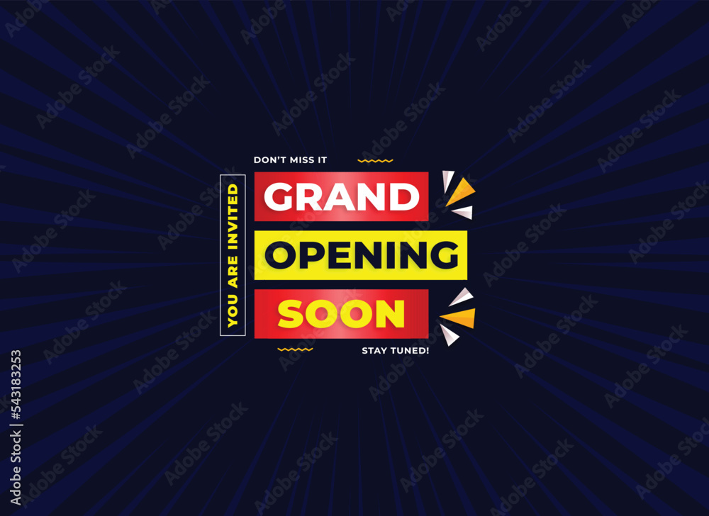 opening sale, starting soon, opening banner, opening soon, open event