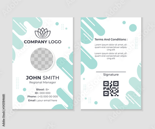 Office ID Card Template