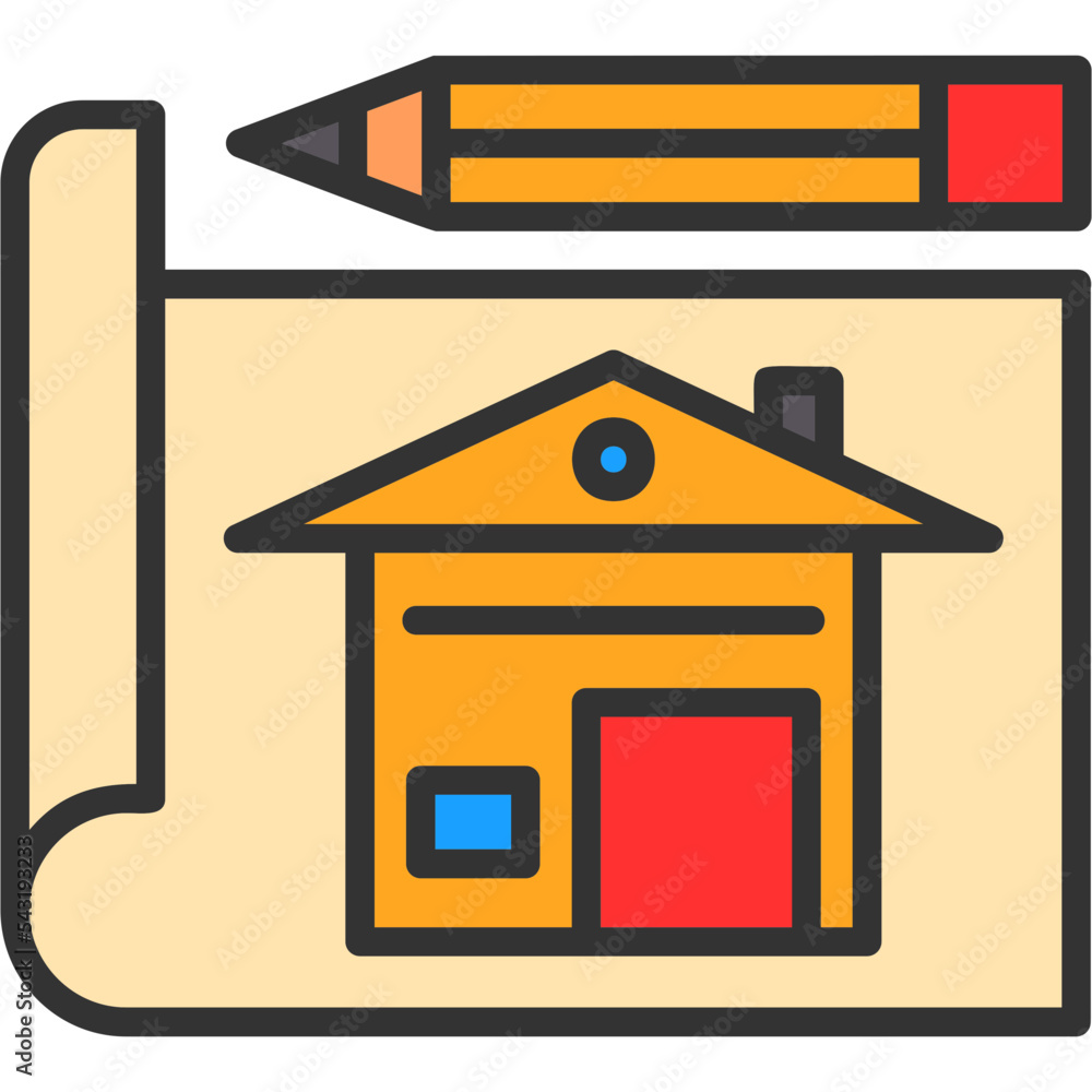 House Plan Icon